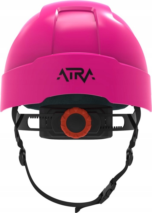 Kask ochronny budowlany hełm do pracy BHP różowy EN 397 Protekt Atra