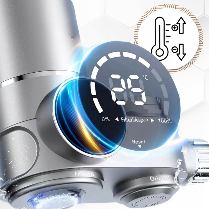 FILTR DO WODY ZAAWANSOWANY 8-stopniowy Kran Bez narzędzi Czysta Woda