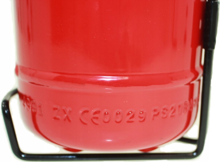 Gaśnica Proszkowa Gp-2x Abc 2 kg + Uchwyt Certyfikaty Data prod 2025!