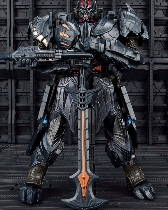 ZABAWKA ODRZUTOWIEC-ROBOT 2w1 19cm Dowódca ciemność