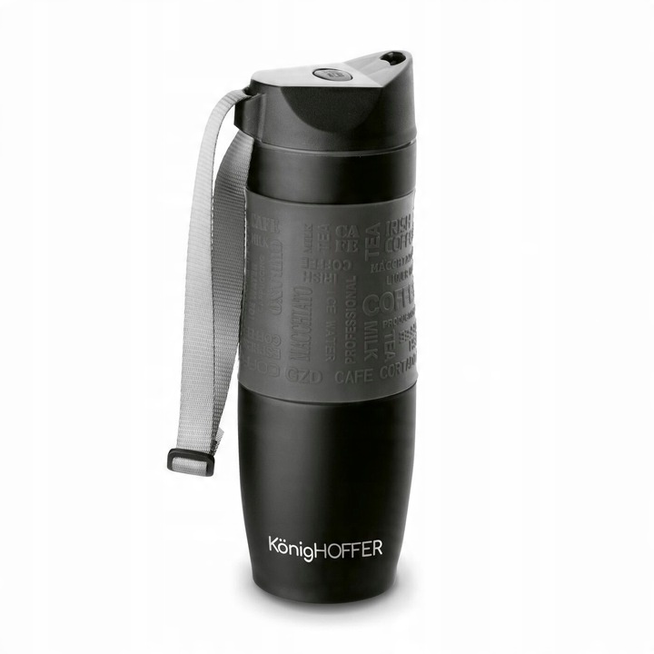 Kubek termiczny Konighoffer Frizo 480 ml szary