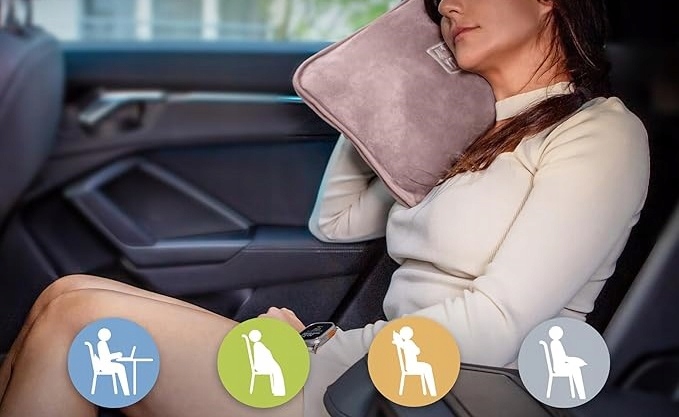 KOC BOACAY MIĘKKI I CIEPŁY KOC PODRÓŻNY 100 x 160CM DO SAMOLOTU PODRÓŻY