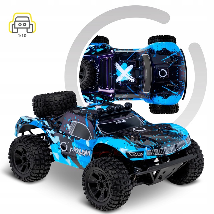 Auto Zdalnie Sterowane Samochód X-Hooligan 4x4 35km/h 1:10 DUŻE I SZYBKIE