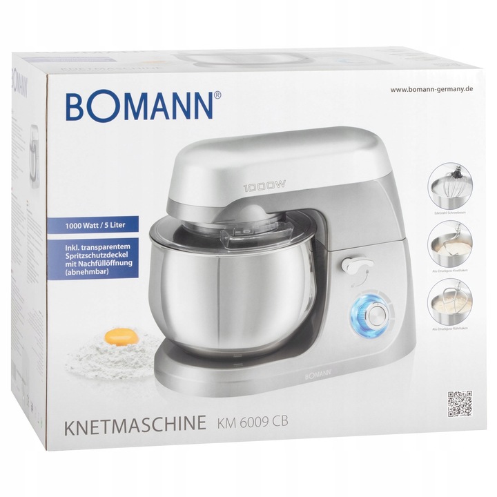 ROBOT KUCHENNY MIKSER PLANETARNY BOMANN KM CB