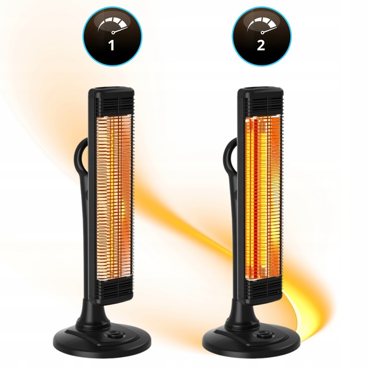 Promiennik Podczerwieni Tarasowy FIX 1000W Oscylacja Pionowy i Poziomy