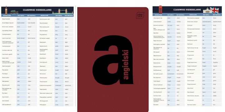 ZESTAW 10 x ZESZYTY PRZEDMIOTOWE ZE ŚCIĄGĄ A5/60k WZMOCNIONA OKŁADKA PP