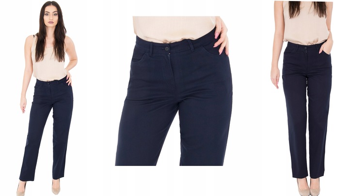 SPODNIE BAWEŁNA KLASYCZNE (38-54) KOLORY r.46