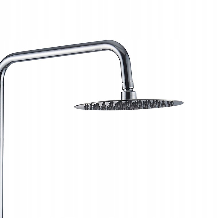 BATERIA PRYSZNICOWA ŁAZIENKOWA ŚCIENNA ZESTAW Z DESZCZOWNICĄ HAVANA CHROM