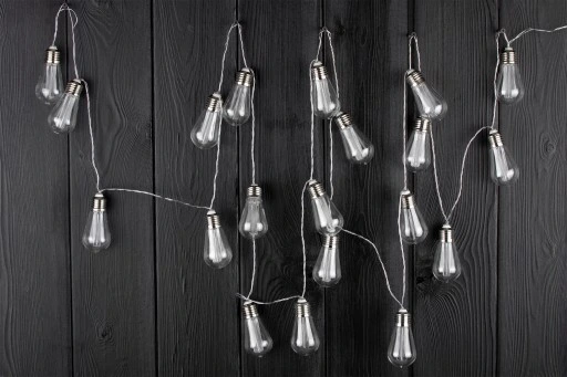 Girlanda SOLARNA OGRODOWA 20x LED ŻARÓWKI XXL