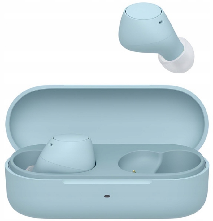 NIEBIESKIE Słuchawki Bezprzewodowe Dokanałowe SONY WF-C510 Bluetooth