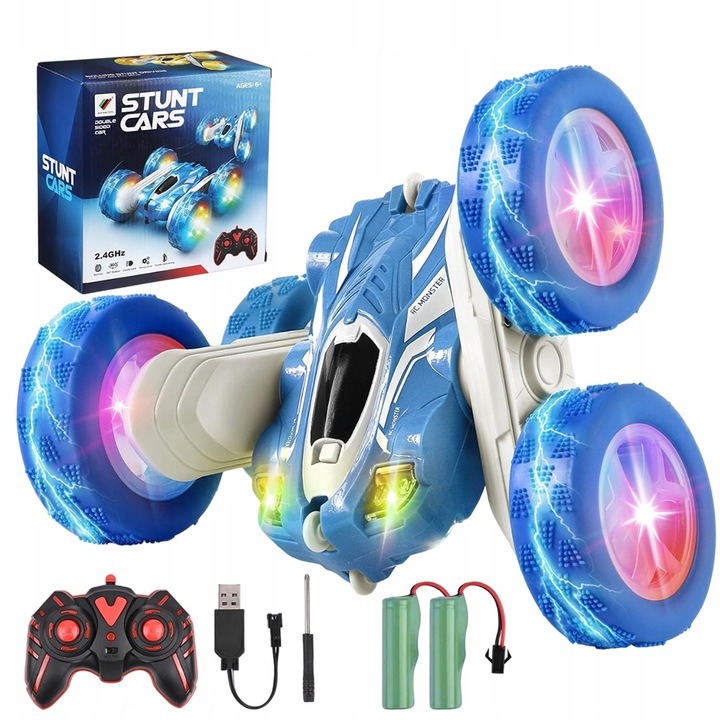 AUTO SAMOCHÓD ZDALNIE STEROWANY TWISTER 360° STEROWANY RĘKĄ PILOTEM 2,4 GHZ