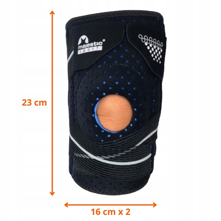 Stabilizator kolana orteza na kolano MajesticSport