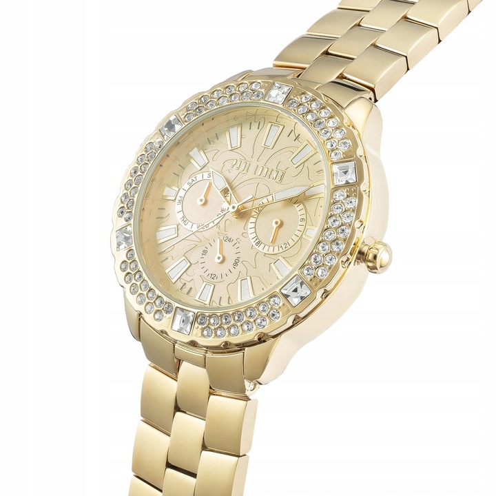 Zegarek damski Paul Lorens NAOMI ZŁOTY elegancki CYRKONIE data box +GRAWER