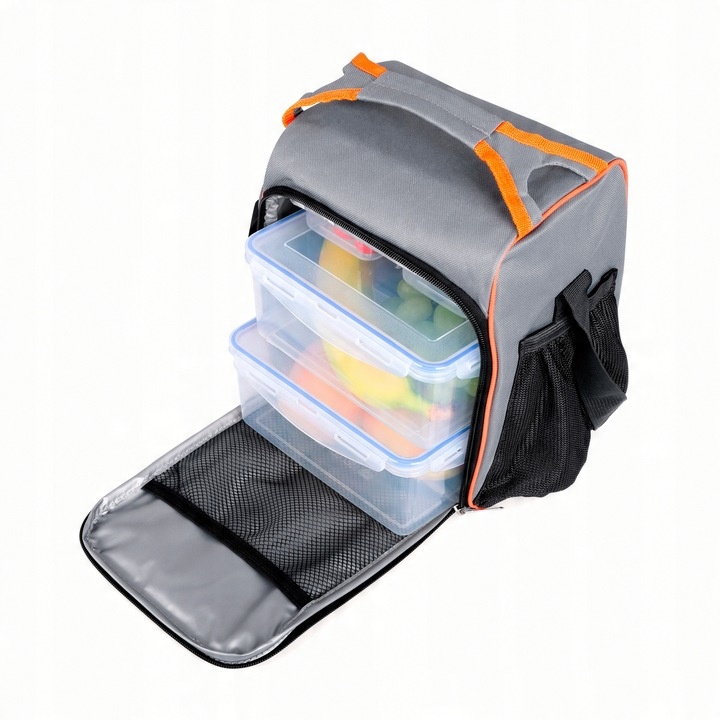 Torba termiczna lodówka Z POJEMNIKAMI LUNCHBOX termoizolacyjna TL09+Wkłady
