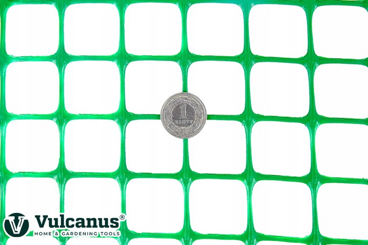 Siatka Plastikowa Budowlana 60cm 25m Rabatowa Gruba Ogrodowa Mocna 0,6m