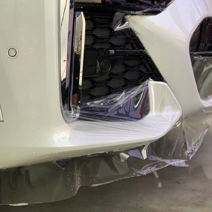 Folia Ochronna PPF Bezbarwna Samoprzylepna Gruba Na Stół Samochód Rower