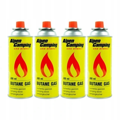 KUCHENKA TURYSTYCZNA GAZOWA Z PRZENOŚNĄ WALIZKĄ + 4x KARTUSZ Z GAZEM PIKNIK