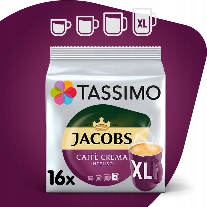 Kapsułki TASSIMO Jacobs MEGAPACK 82 kawy mix, 5+1 opakowanie GRATIS!
