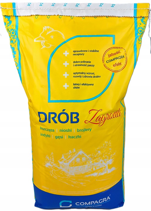 PASZA DLA KUR NIOSEK 25KG KRUSZONKA MIESZANKA DLA DROBIU WOLNYWYBIEG