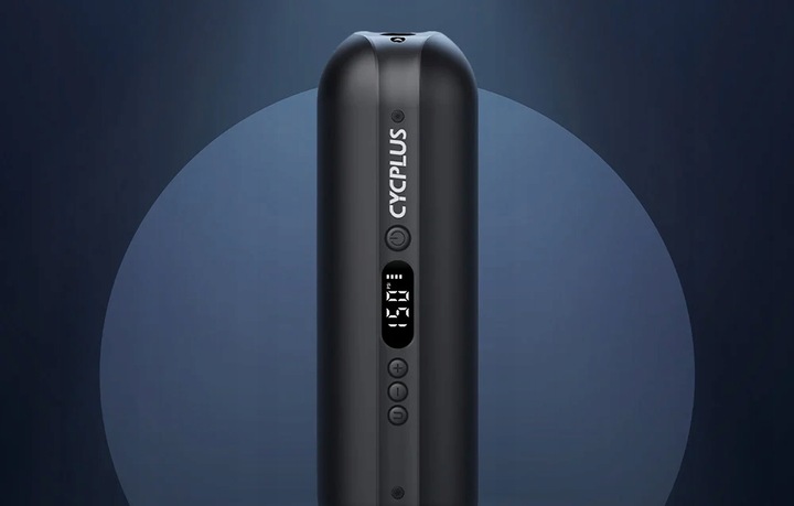Cycplus Elektryczna Pompka Do Piłek Opon Z Funkcją Powerbanka 2x2600mah