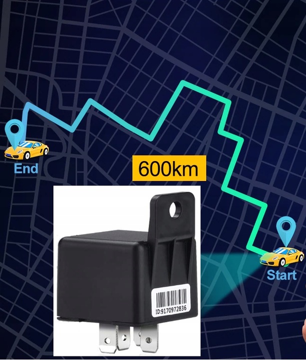 LOKALIZATOR GPS SINOTRACK ST907 ODCIĘCIE PALIWA