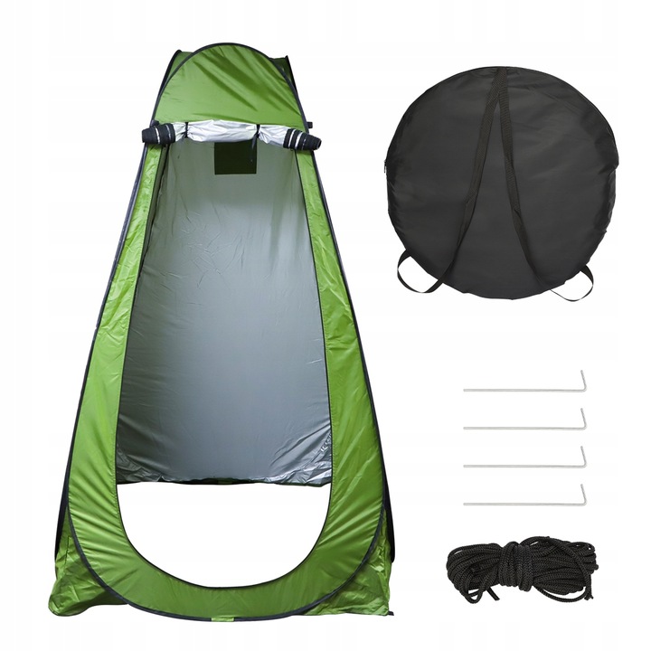 PRZEBIERALNIA PRZENOŚNA NAMIOT PLAŻOWY KEMPINGOWY NA PRYSZNIC TOALETA WC