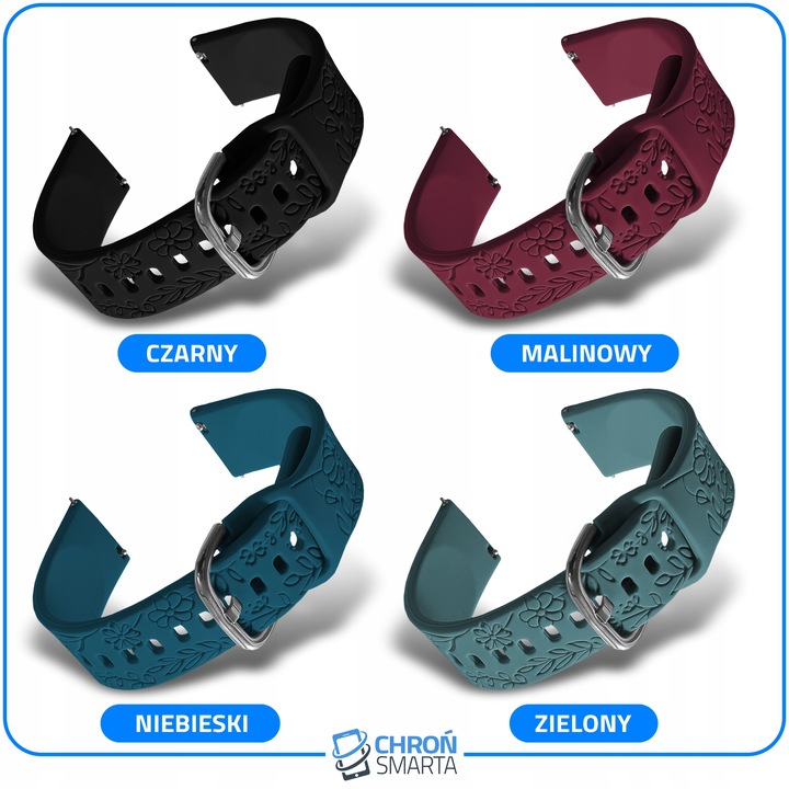 Pasek do Amazfit GTS 2 3 4 2e 42mm 2e mini Neo Zepp E Circle Square Mibro