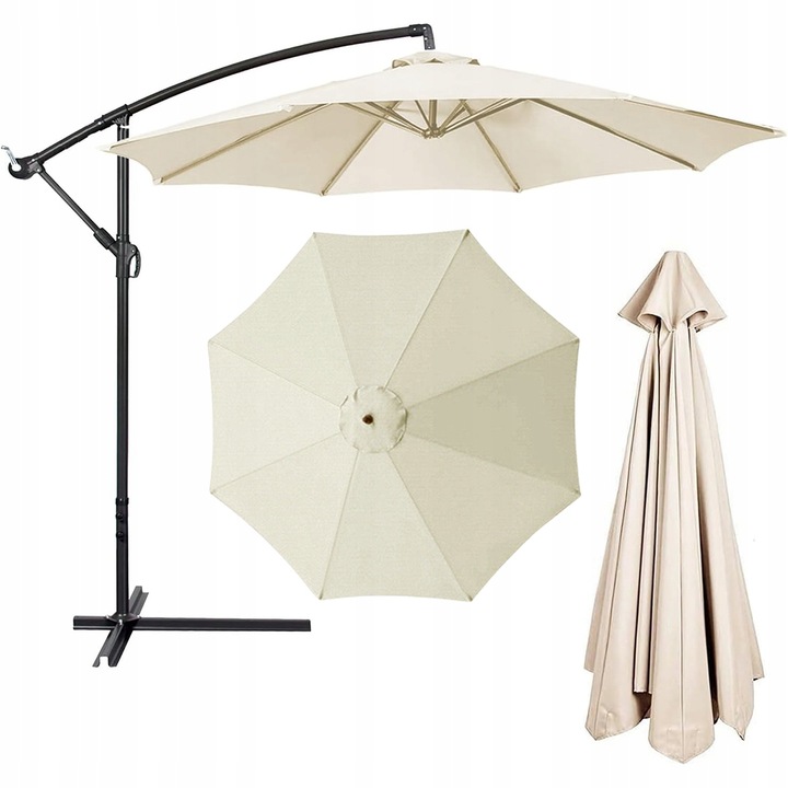 Poszycie wymienne materiał parasola ogrodowego 8 ramion 300cm