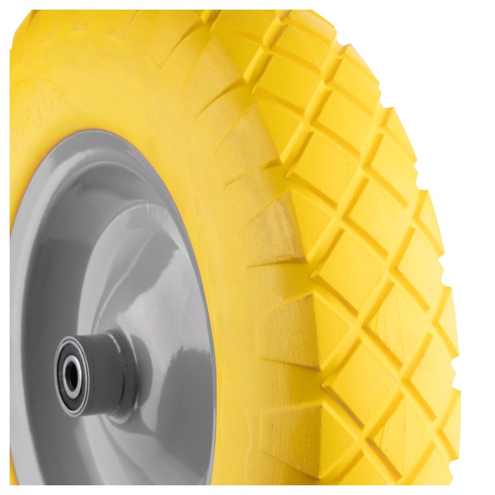 KÓŁKO DO TACZKI KOŁO DO TACZKI PEŁNE Koło do taczki Bezdętkowe 4.00-8 PU