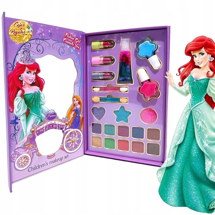 ZESTAW DO MALOWANIA MAKIJAŻU DLA DZIECI KOSMETYKI PALETKA CIENIE MAKE UP