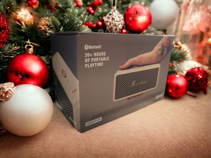 GŁOŚNIK PRZENOŚNY MARSHALL EMBERTON KREMOWY