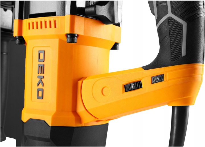 MŁOT UDAROWY OBROTOWY MŁOTOWIERTARKA SDS PLUS 1500W REGULACJA OBROTÓW DEKO