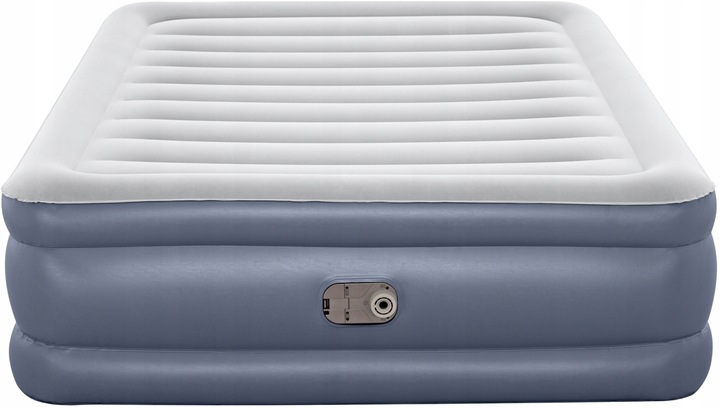 Dmuchany dla 2 osób dwuosobowy wysoki 200x150 wbudowaną pompką elektryczną