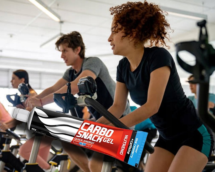 NUTREND CARBOSNACK 12x50 g TUBKA ŻEL ENEGETYCZNY