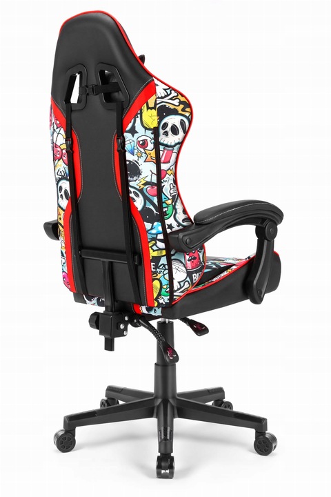 FOTEL GAMINGOWY DLA GRACZA BIUROWY HELL'S