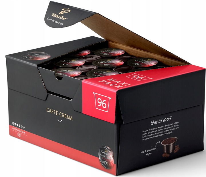Kapsułki Tchibo Cafissimo Caffe Crema COLOMBIA 96