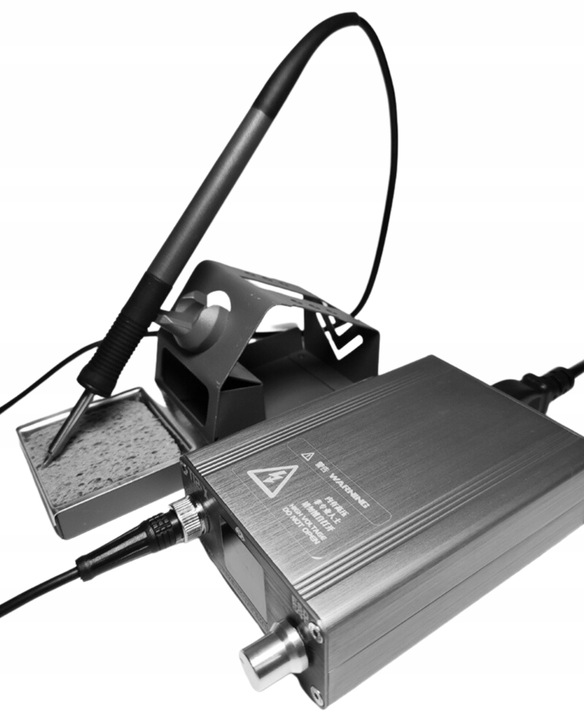 Stacja lutownicza lutownica OSS TEAM T12-X 72W na groty T12 oporowa 480st.