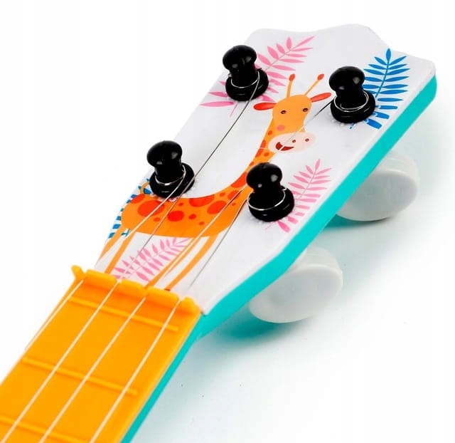 GITARA DLA DZIECI DUŻA 43CM UKULELE GRA INSTRUMENT