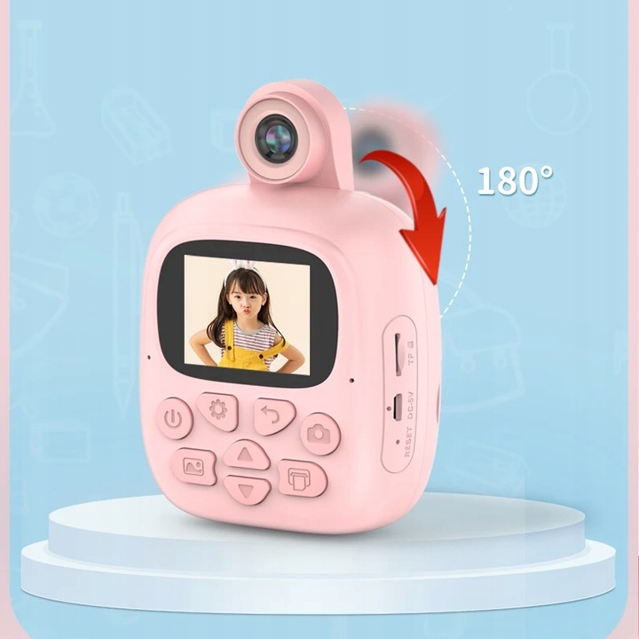 Aparat dla dzieci z drukarką NATYCHMIASTOWY prezent na dzień dziecka