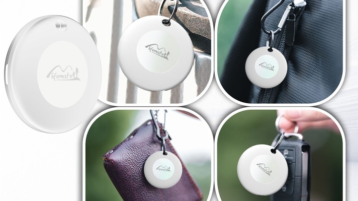 Lokalizator GPS Life Tag MiLi IOS APPLE do plecaka kluczy bagażu dla psa