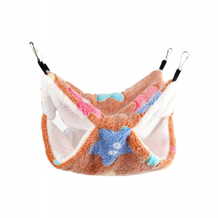 Łóżko hamakowe dla chomika Zagraj w dwuwarstwową pościel Miękkie spanie