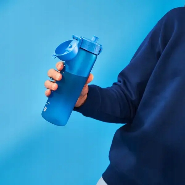 Niebieski Bidon na wodę dla chłopca do szkoły na wycieczkę ATEST ION8 x2