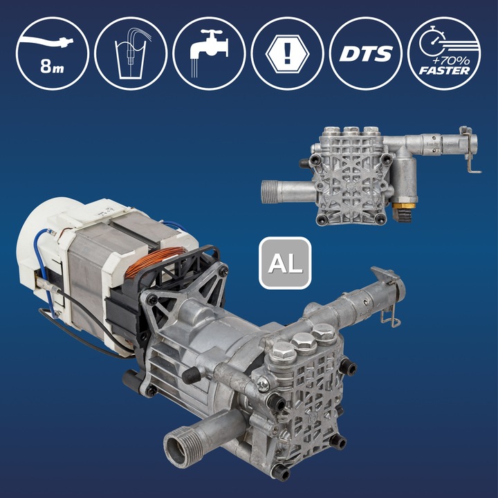 Myjka ciśnieniowa DWIE POMPY 810L/H MICHELIN 2500W