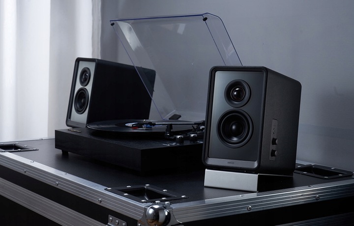 GŁOŚNIKI EDIFIER QR65 BLUETOOTH 70W PROFESJONALNE ZESTAW HI-RES CZARNE
