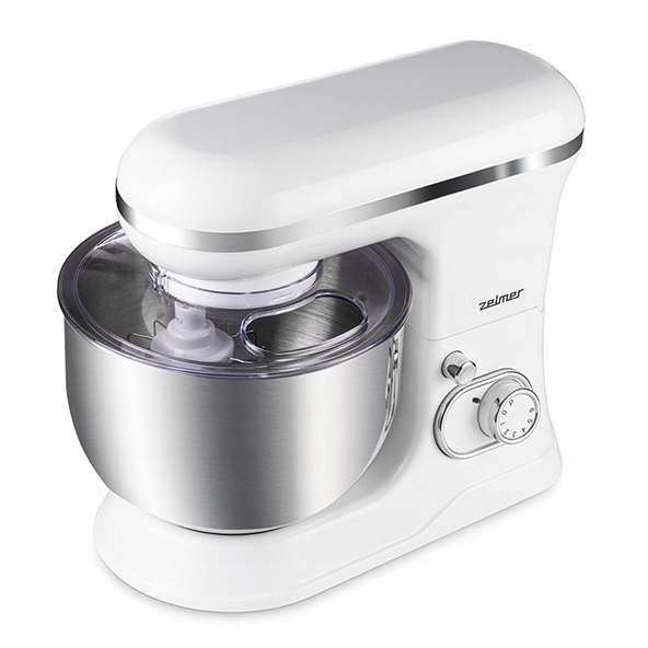 Robot kuchenny planetarny Zelmer ZKR1350 1200W Biały Misa 5L