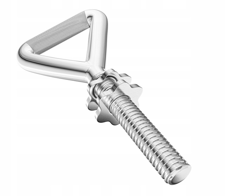 Gryf kettlebell regulowany uchwyt gryf do obciążeń pełny odlew ze stali