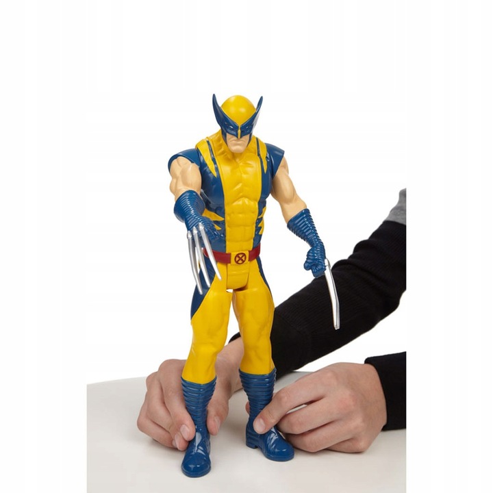 HASBRO WOLVERINE RUCHOMA FIGURKA 30cm X-MAN MARVEL A3321 seria TITAN HERO