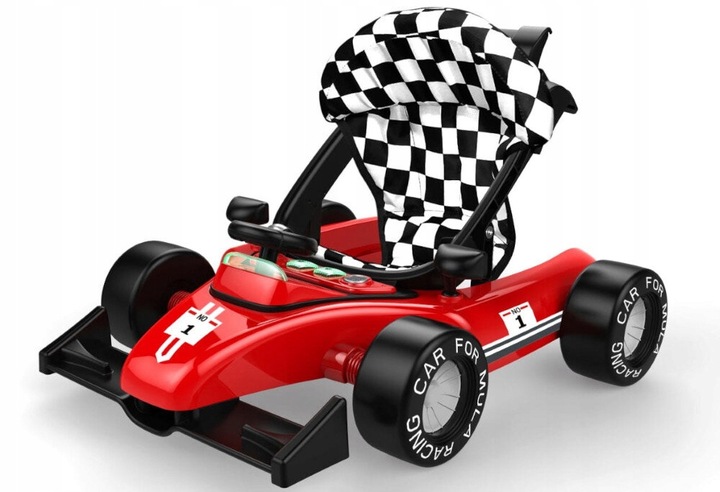 Chodzik SUN BABY Formuła 1 3w1 B01.024.0.1 Czerwony