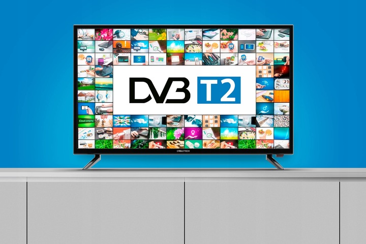 Telewizor 32'' Cabletech HD 2xHDMI USB DVB-T2 HEVC
