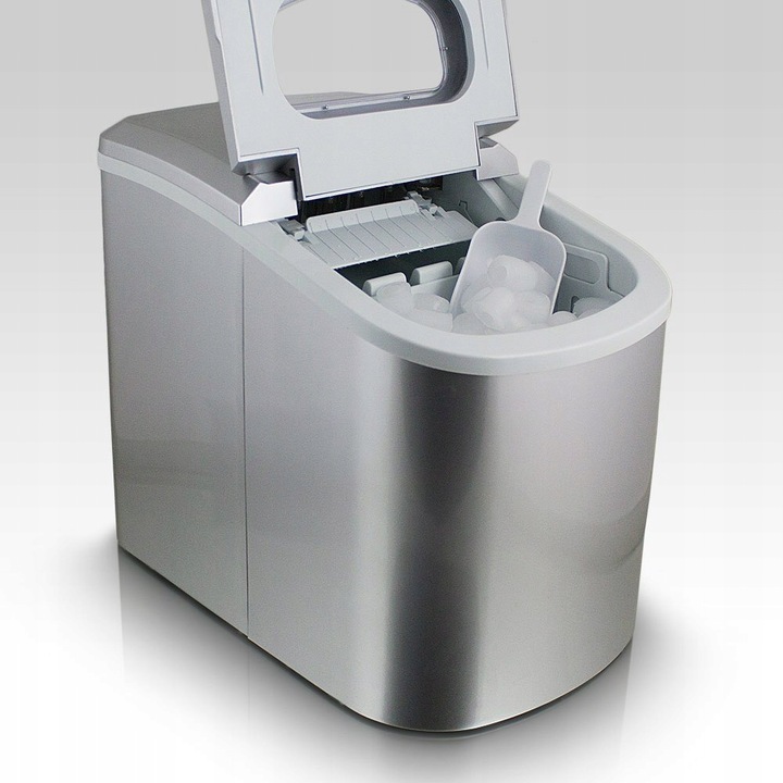 Kostkarka do Lodu Prezent Świąteczny Maszyna do Kostek Lodu 15kg/24h EKO